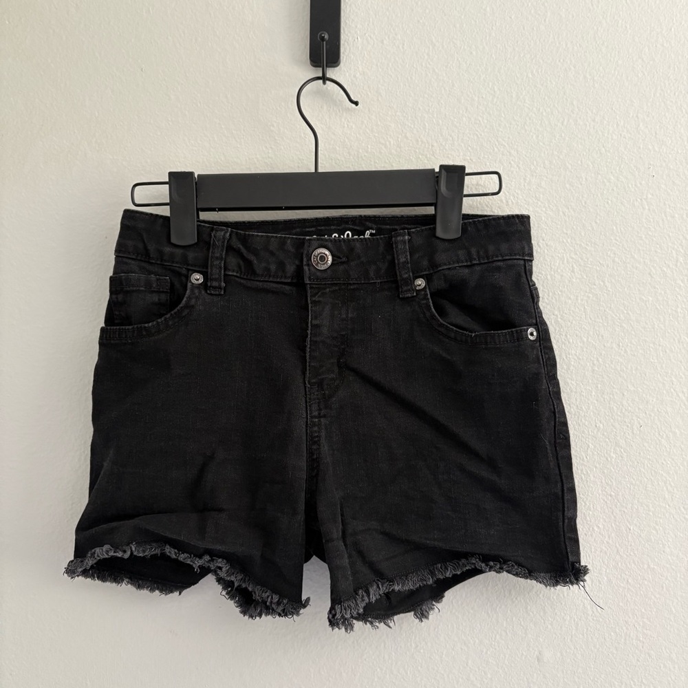 Cat & Jack • Black Distressed Shorts
